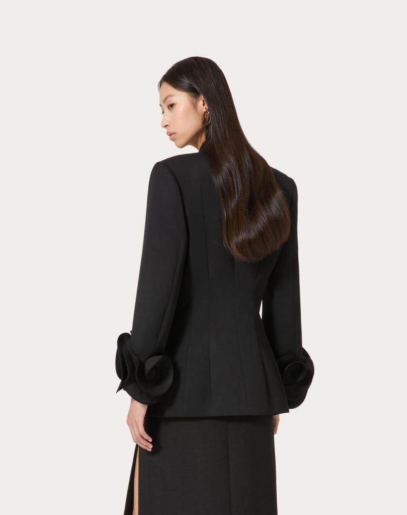Valentino Handbags Giacca In Grisaille per Donna in Nero | Valentino IT Promozione
