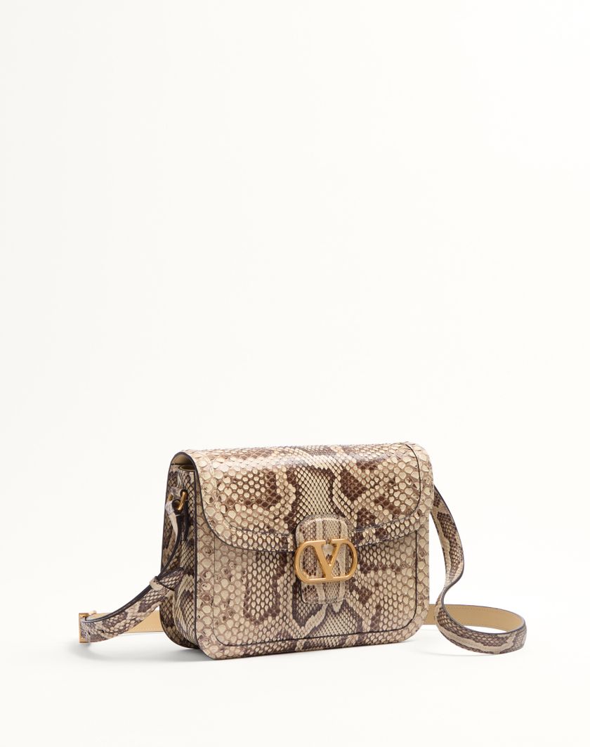 Valentino Handbags Borsa A Spalla Valentino Garavani 9to5 In Pitone per Donna in Avorio | Valentino IT I Più Venduti