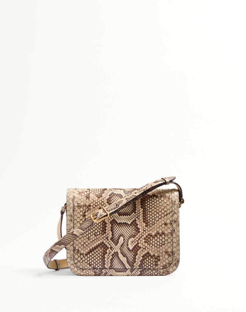 Valentino Handbags Borsa A Spalla Valentino Garavani 9to5 In Pitone per Donna in Avorio | Valentino IT I Più Venduti