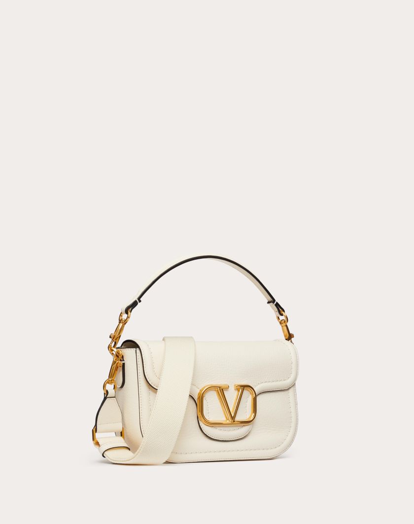 Valentino Handbags Borsa A Spalla Valentino Garavani Alltime In Vitello Granato per Donna in Mandorla | Valentino IT In Saldo