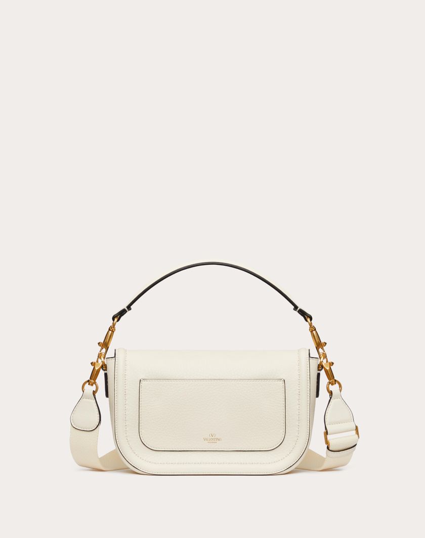 Valentino Handbags Borsa A Spalla Valentino Garavani Alltime In Vitello Granato per Donna in Mandorla | Valentino IT In Saldo