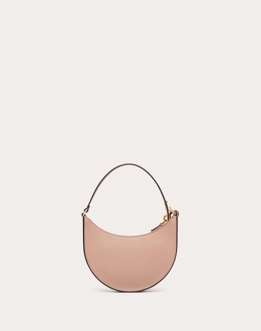 Valentino Handbags Mini Hobo Vlogo Signature In Vitello Con Logo Gioiello per Donna in Rose Cannelle | Valentino IT Fino Al -60%