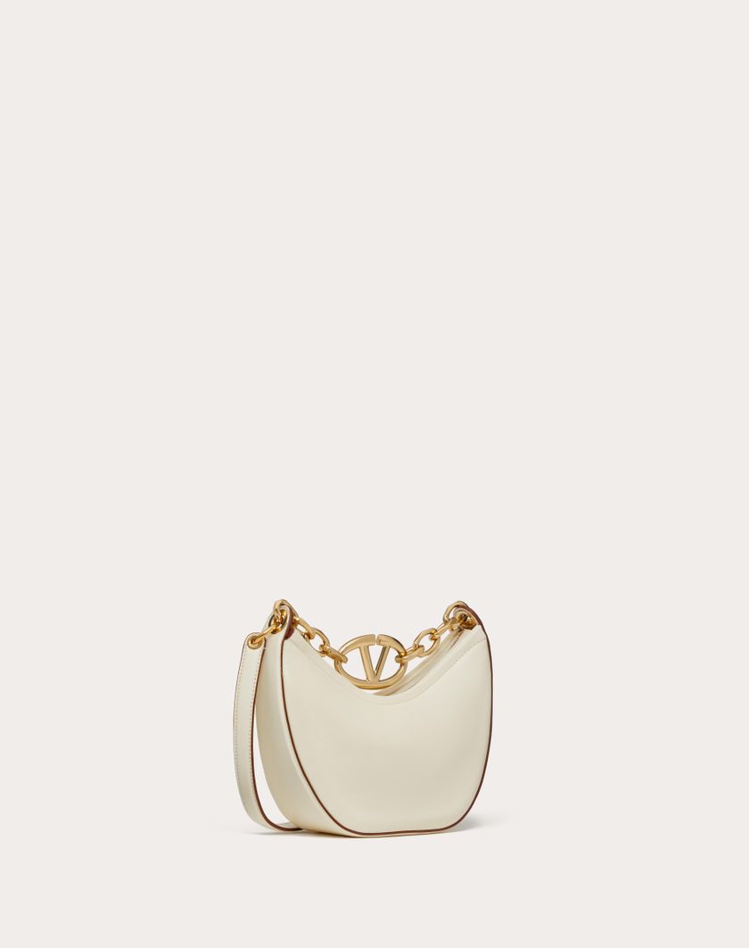 Valentino Handbags Mini Hobo Vlogo Moon Bag In Nappa Con Catena per Donna in Rosso V. | Valentino IT Fino al 65% di sconto