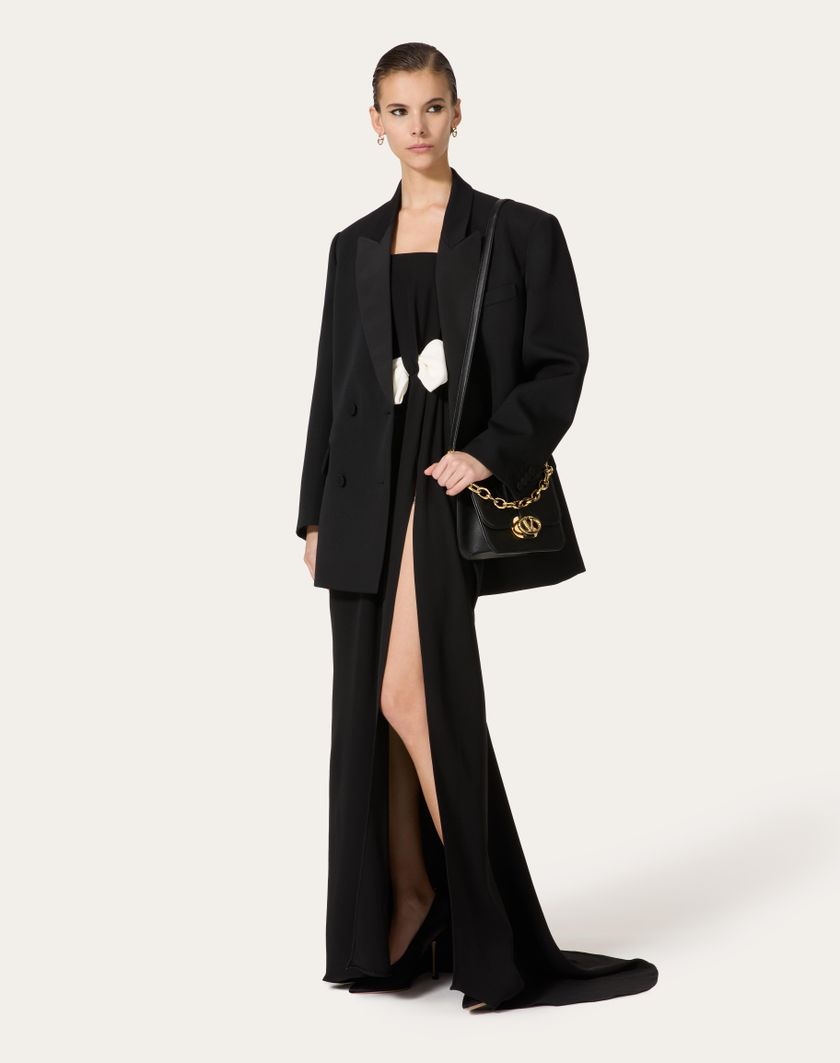 Valentino Handbags Abito Da Sera In Cady Couture per Donna in Nero | Valentino IT Fino al 55% di sconto
