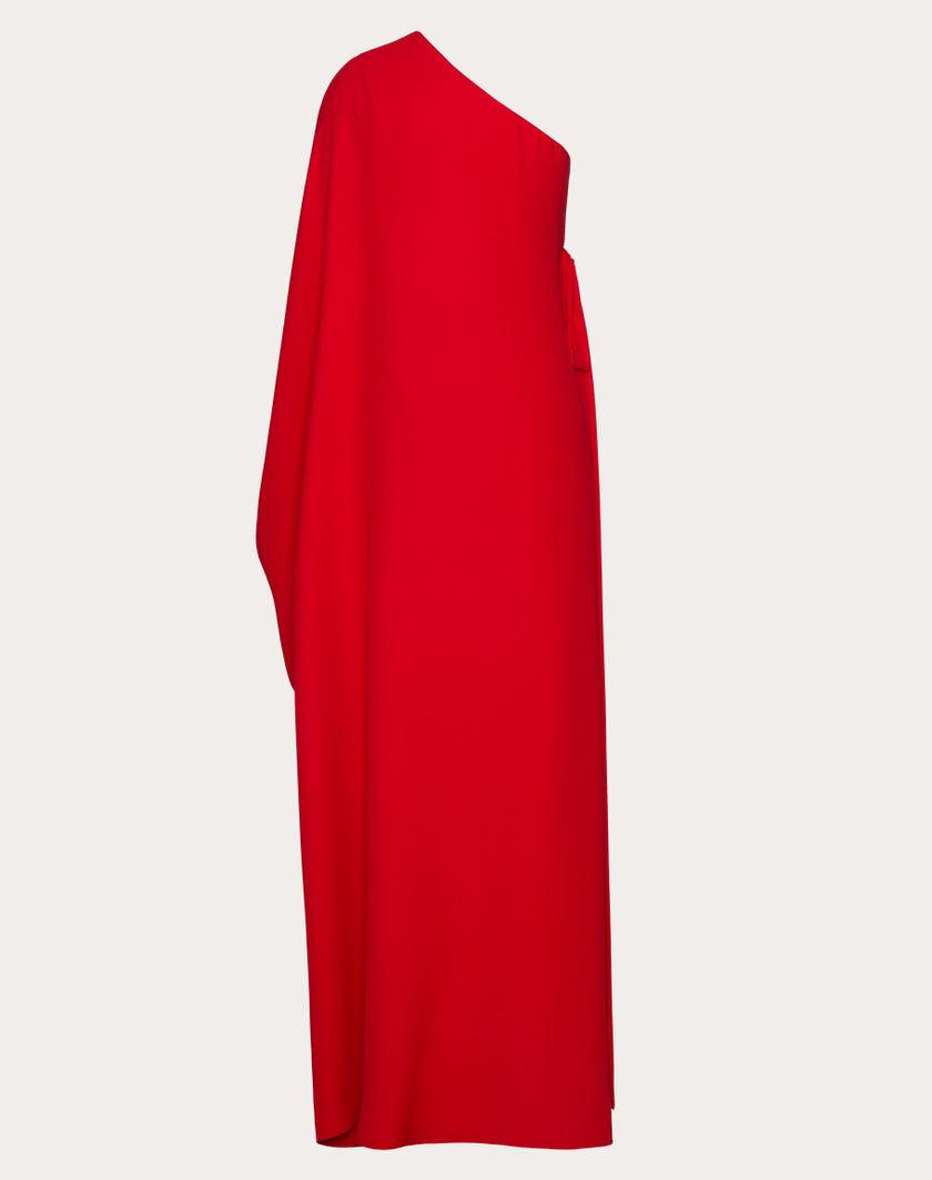 Valentino Handbags Abito Da Sera In Cady Couture per Donna in Rosso | Valentino IT Super sconto