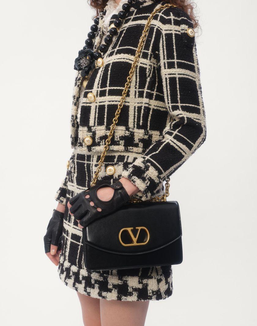 Valentino Handbags Camicia In Chiffon per Donna in Avorio | Valentino IT Negozi Online