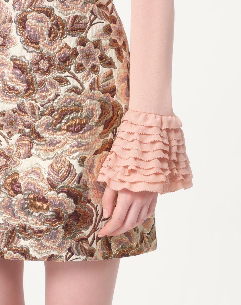 Valentino Handbags Camicia In Georgette per Donna in Rose Mist | Valentino IT Acquista Ora