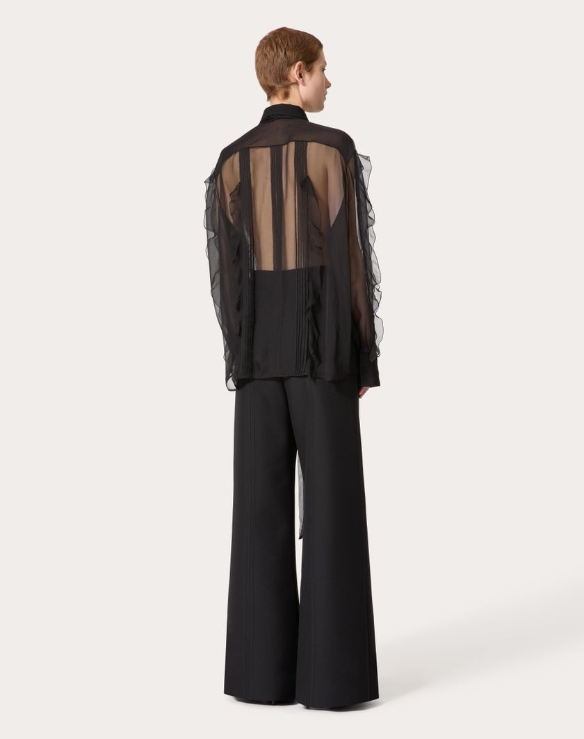 Valentino Handbags Camicia per Donna in Nero | Valentino IT Shopping Online
