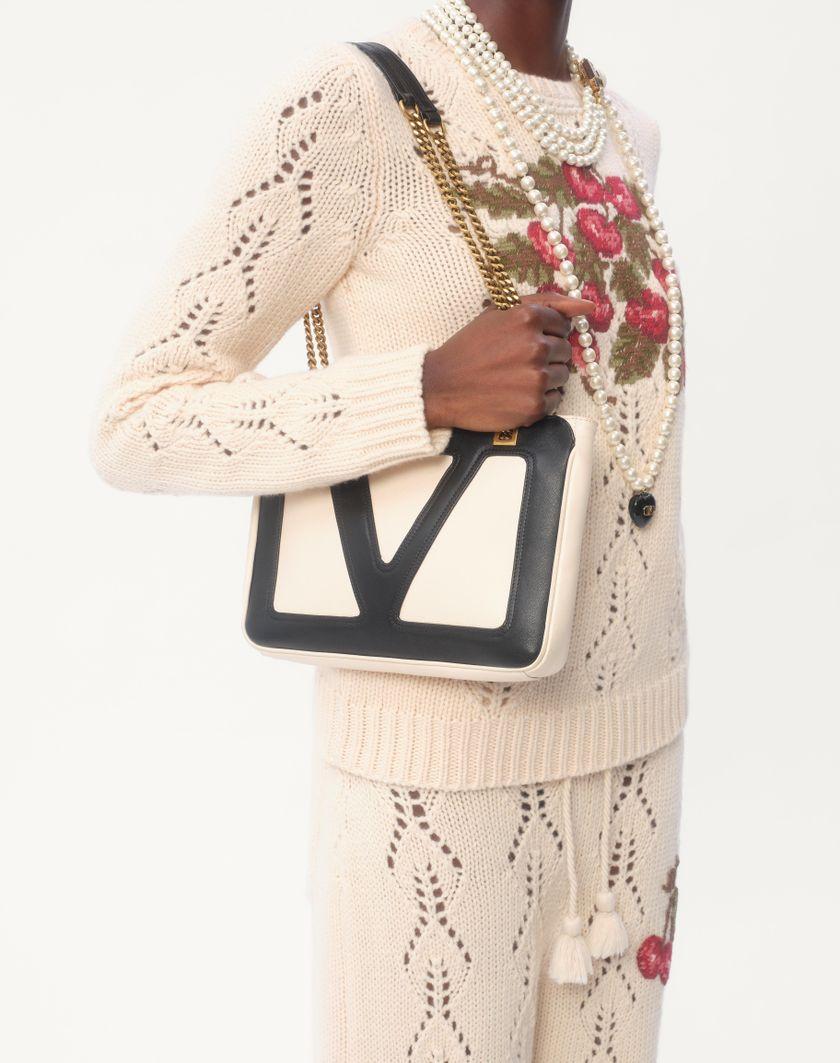 Valentino Handbags Maglia In Lana Ricamata per Donna in Multicolor | Valentino IT Grandi sconti