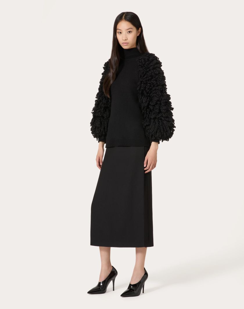 Valentino Handbags Maglia In Lana per Donna in Nero | Valentino IT Ritorno libero