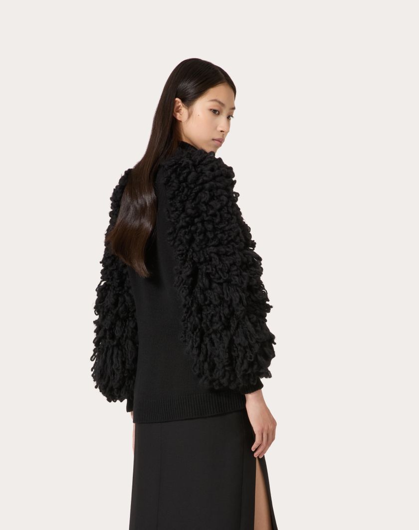 Valentino Handbags Maglia In Lana per Donna in Nero | Valentino IT Ritorno libero
