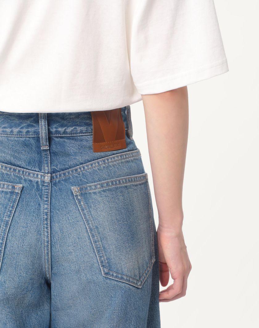 Valentino Handbags Pantaloni In Denim per Donna in Denim | Valentino IT Solo un giorno rimasto