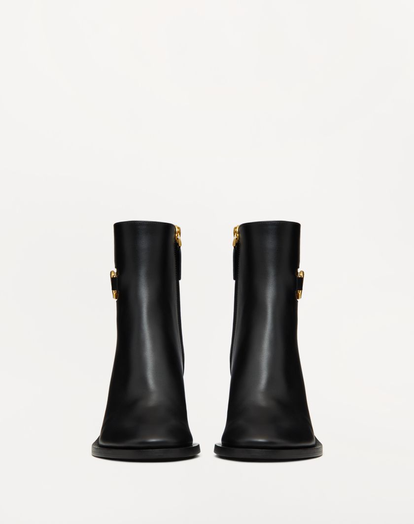 Valentino Handbags Stivaletto Vlogo Signature In Vitello 75mm per Donna in Nero | Valentino IT Spedizione gratuita