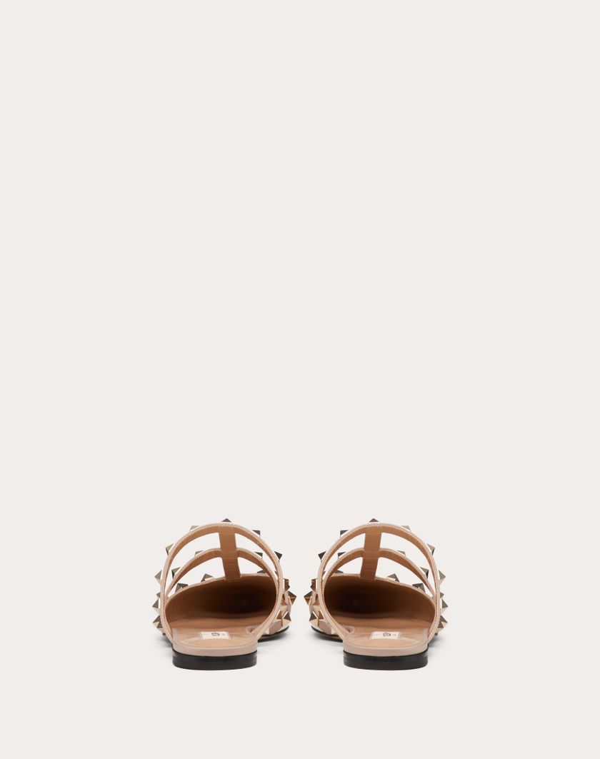 Valentino Handbags Mule Rockstud In Vernice per Donna in Poudre | Valentino IT Flash Sale