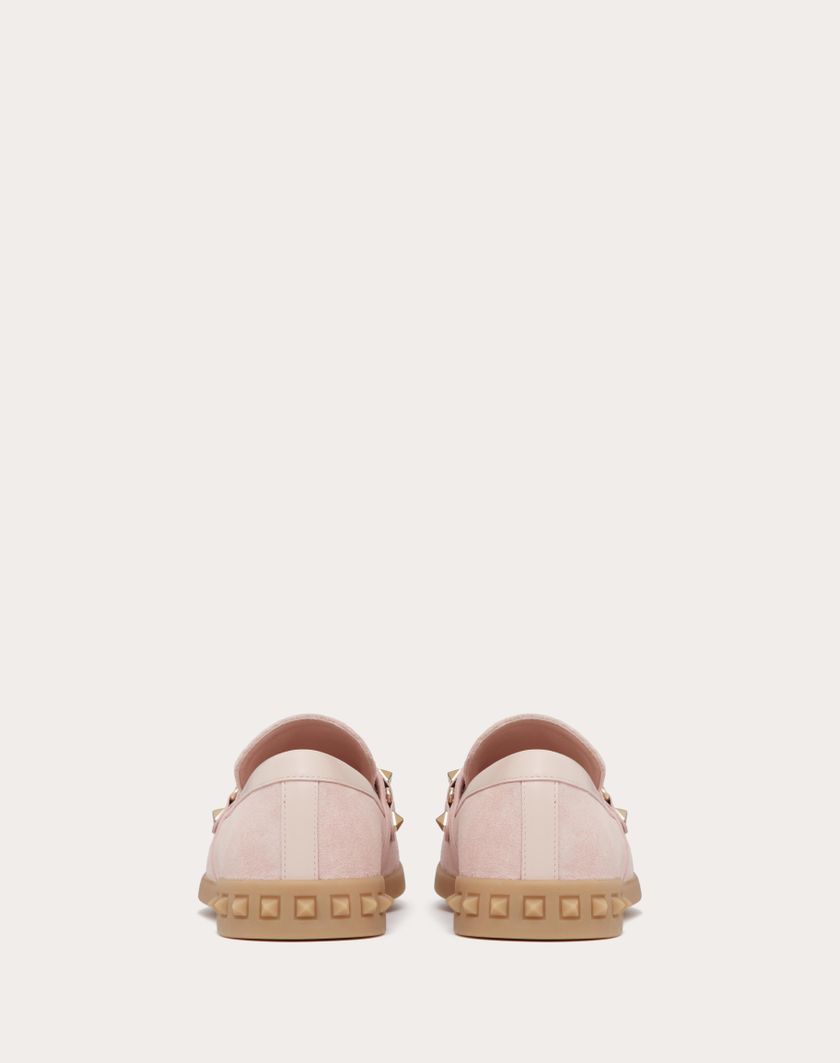 Valentino Handbags Mocassino Leisure Flows In Crosta per Donna in Cappuccino | Valentino IT Offerta Pasqua