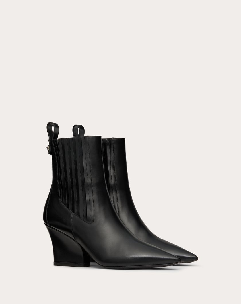 Valentino Handbags Beatle Vlogo Lockette In Vitello Spazzolato 75mm per Donna in Nero | Valentino IT Latest fashion