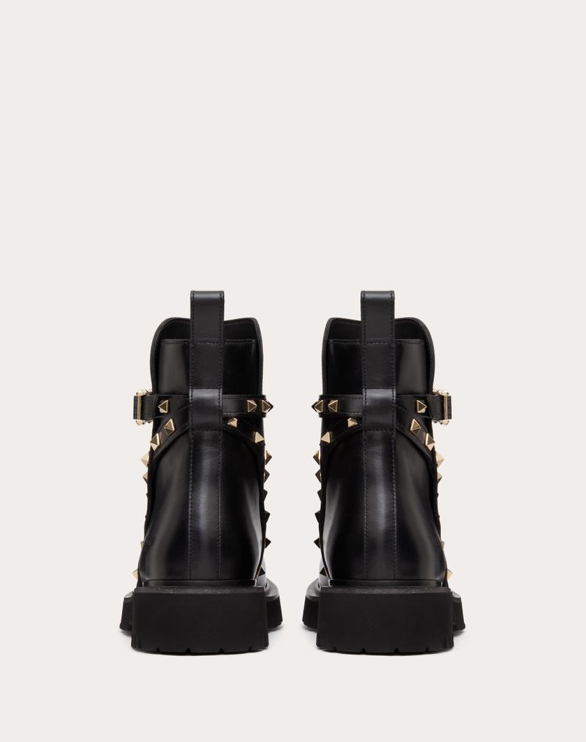 Valentino Handbags Stivaletto Rockstud In Vitello 40mm per Donna in Nero | Valentino IT Lightning offer
