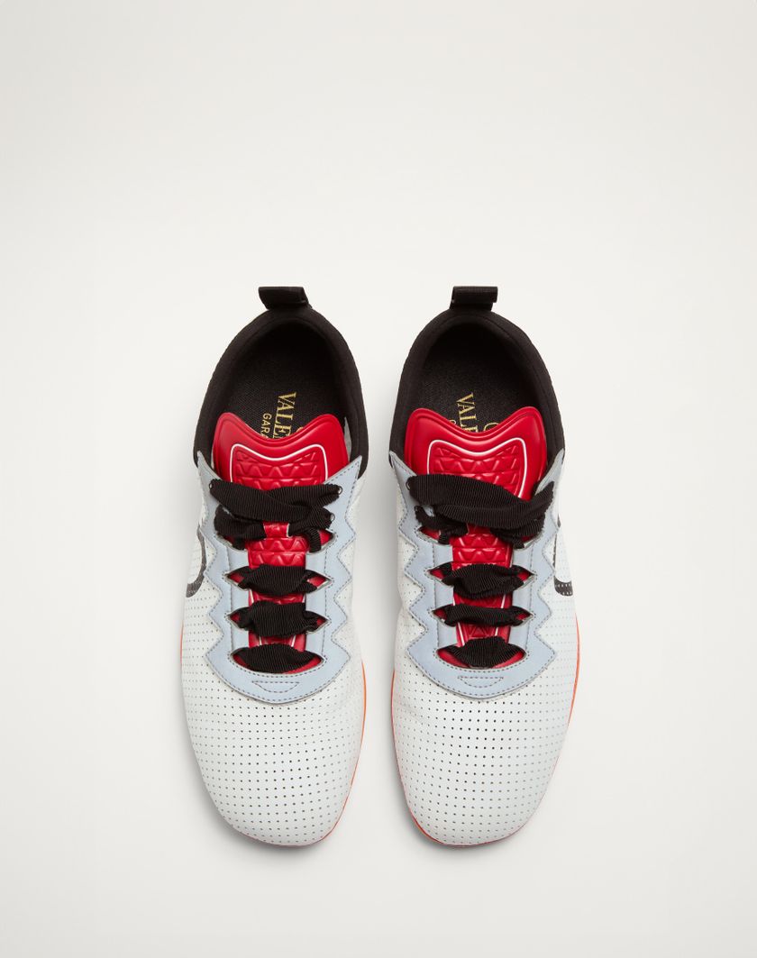 Valentino Handbags Sneaker Chromathon In Nappa Traforata per Donna in Multicolor | Valentino IT Officina