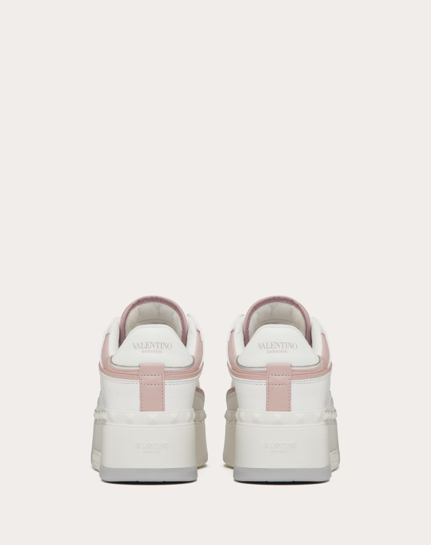 Valentino Handbags Sneaker Freedots Xl In Vitello per Donna in Bianco/rose/silver | Valentino IT Sconti questo mese