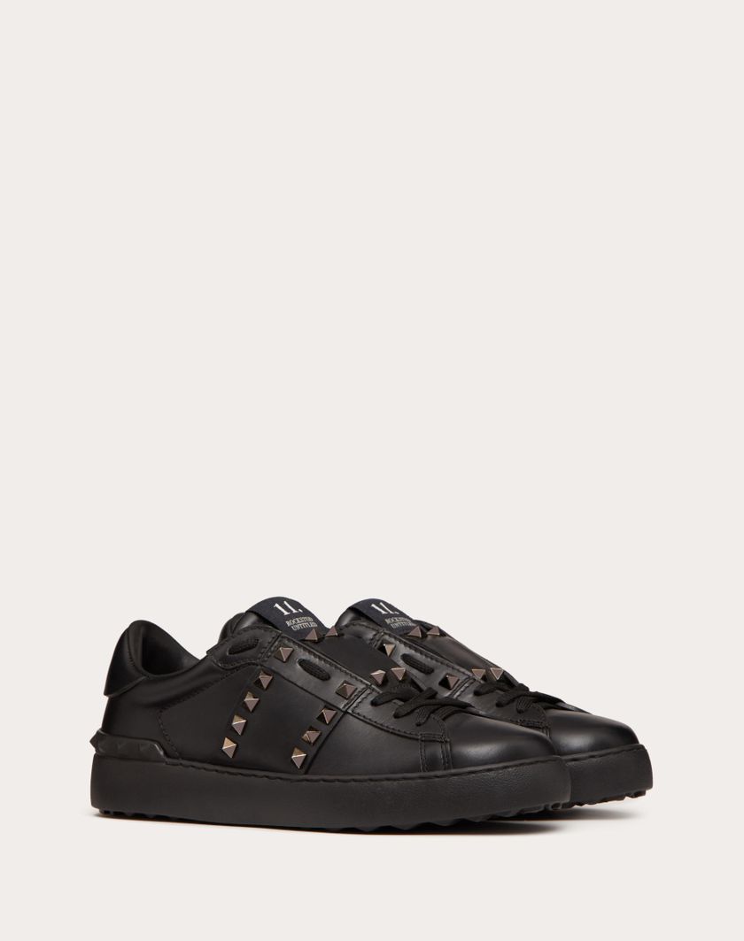 Valentino Handbags Sneaker Rockstud Untitled Noir In Vitello per Donna in Nero | Valentino IT Qualità