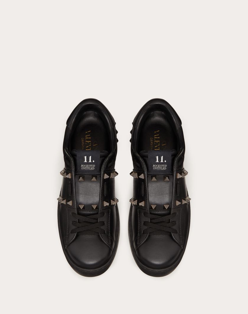 Valentino Handbags Sneaker Rockstud Untitled Noir In Vitello per Donna in Nero | Valentino IT Qualità