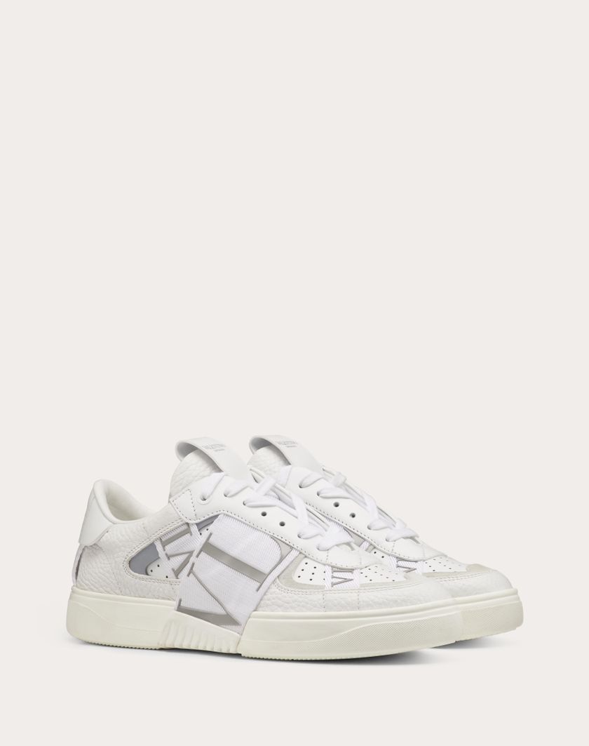 Valentino Handbags Sneaker Vl7n In Vitello E Nastri per Donna in Bianco | Valentino IT Consegna Veloce