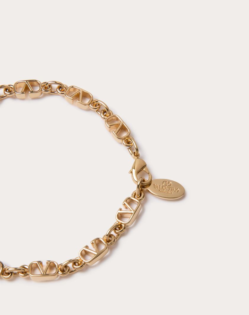 Valentino Handbags Bracciale Vlogo Signature In Metallo per Donna in Oro | Valentino IT Prezzo di fabbrica