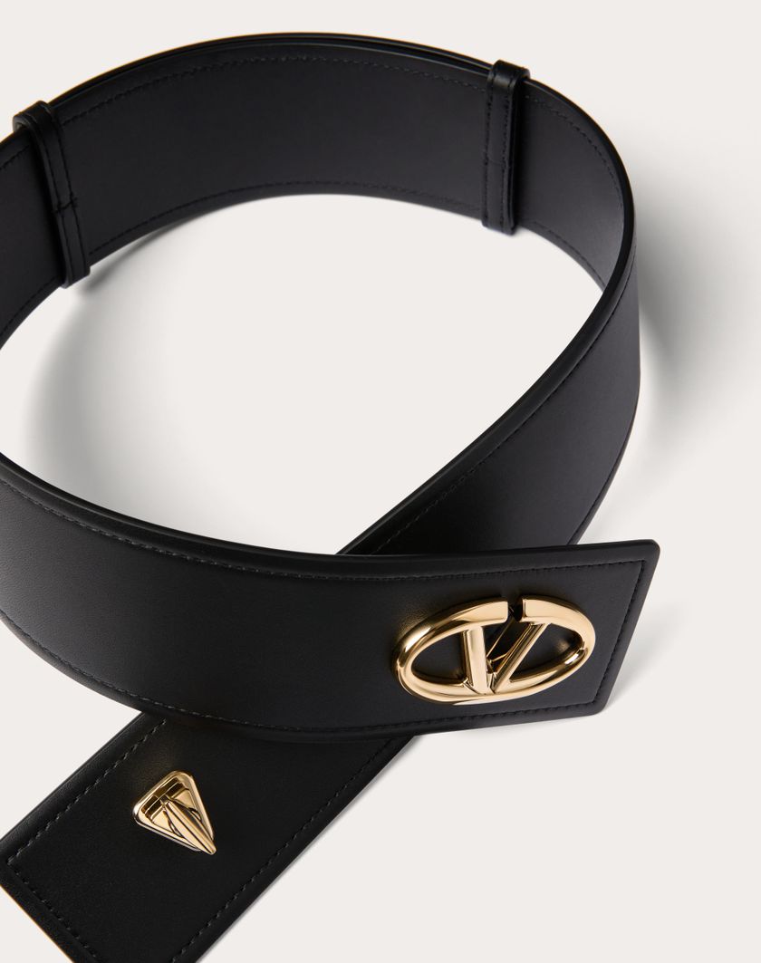 Valentino Handbags Cintura Vlogo The Bold Edition In Vitello 60 Mm per Donna in Nero | Valentino IT Grandi sconti