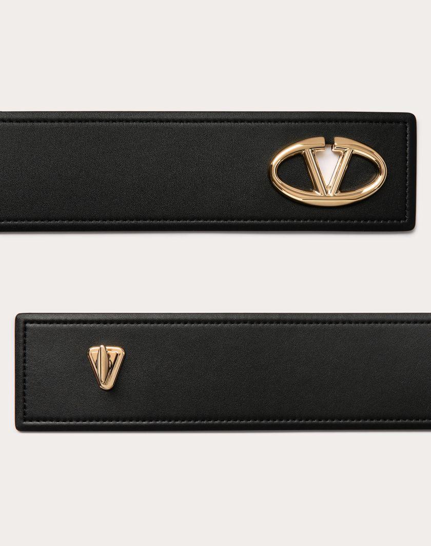 Valentino Handbags Cintura Vlogo The Bold Edition In Vitello 60 Mm per Donna in Nero | Valentino IT Grandi sconti