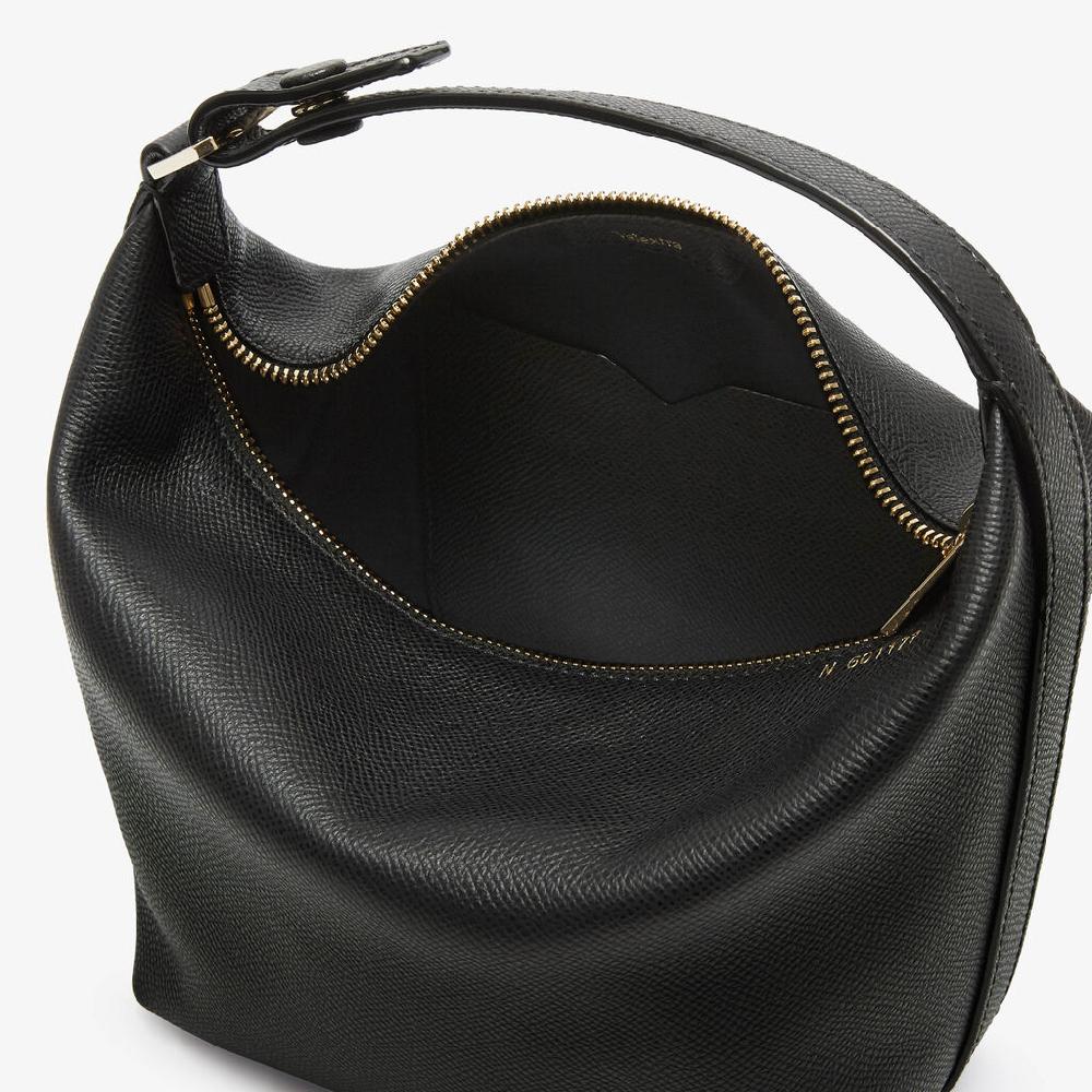 Valextra Borsa a mano mochi da Donna di Lusso in Pelle Nera | Valextra Negozio