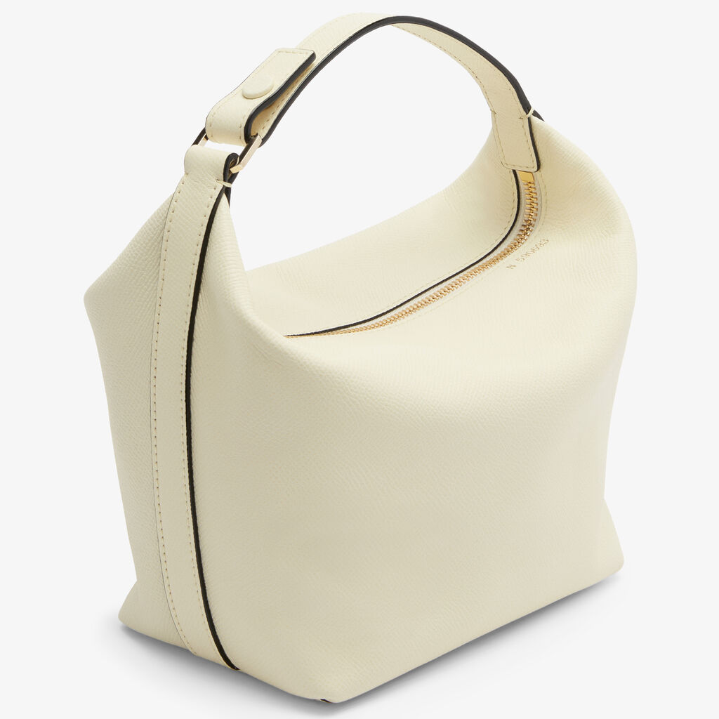 Valextra Borsa a mano da Donna Mochi di Lusso in Pelle Bianca | Valextra Italy