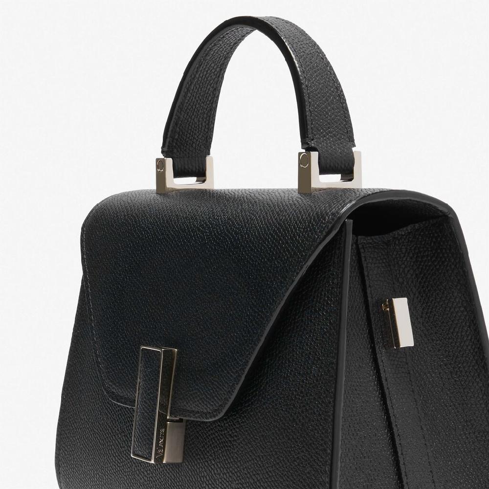 Valextra Borsetta piccola Micro in Pelle Nera | Valextra Iside Acquista Ora