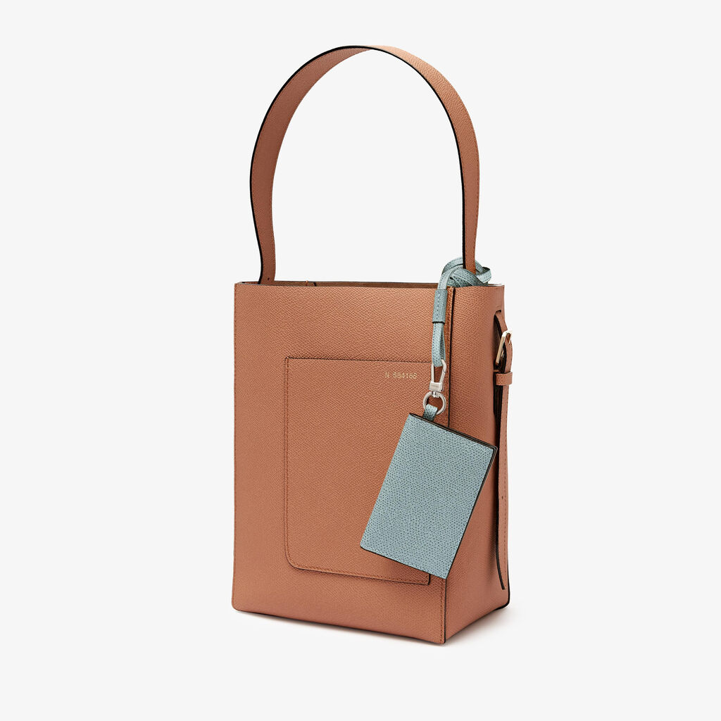 Valextra Porta carte con laccio Donna in Pelle Azzurra cerulea | Valextra Fino Al -60%