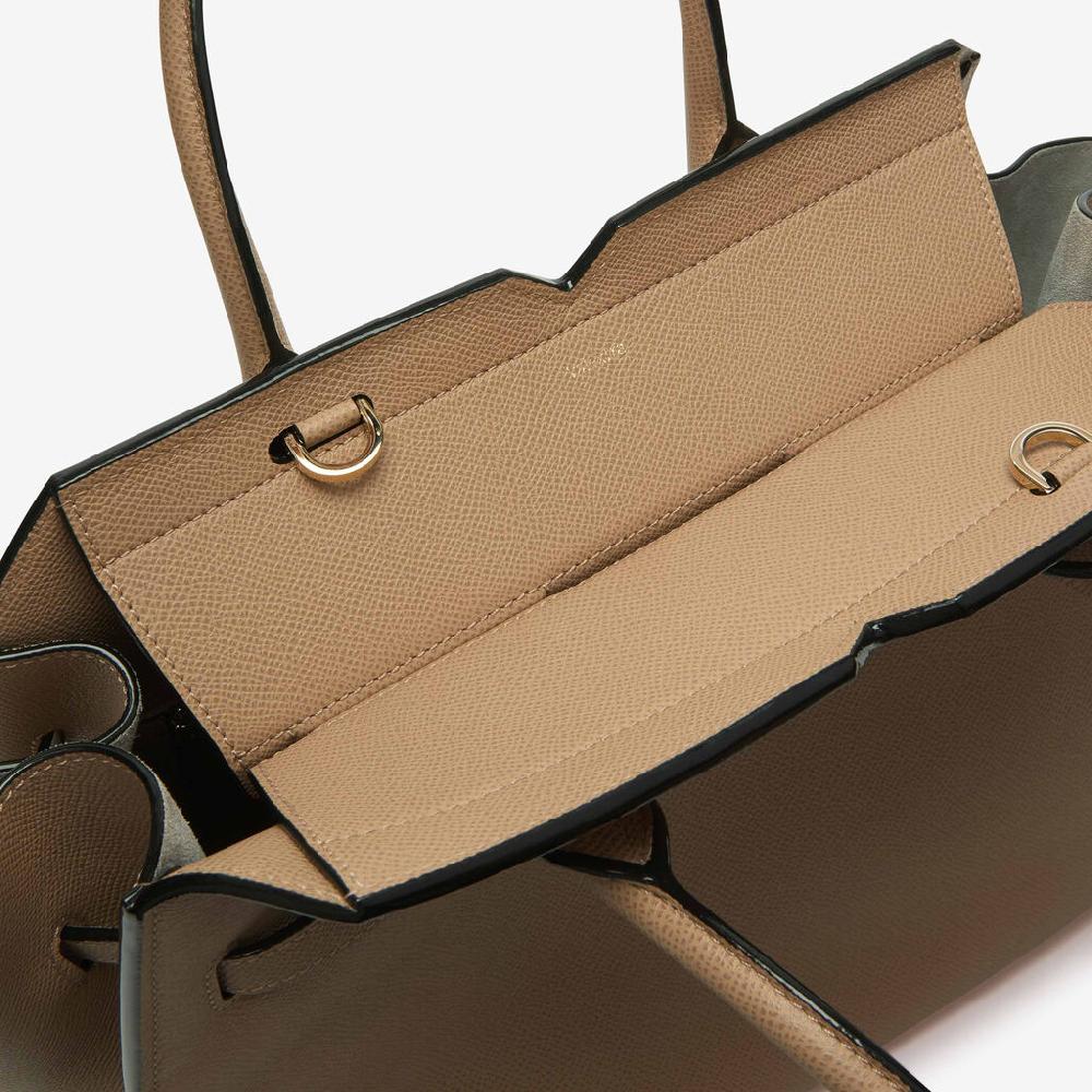 Valextra Borsa a mano da Donna Media Beige di Lusso | Valextra Negozio