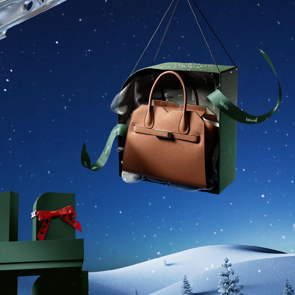 Valextra Borsa a due manici da Donna di Lusso Marrone | Valextra In Saldo