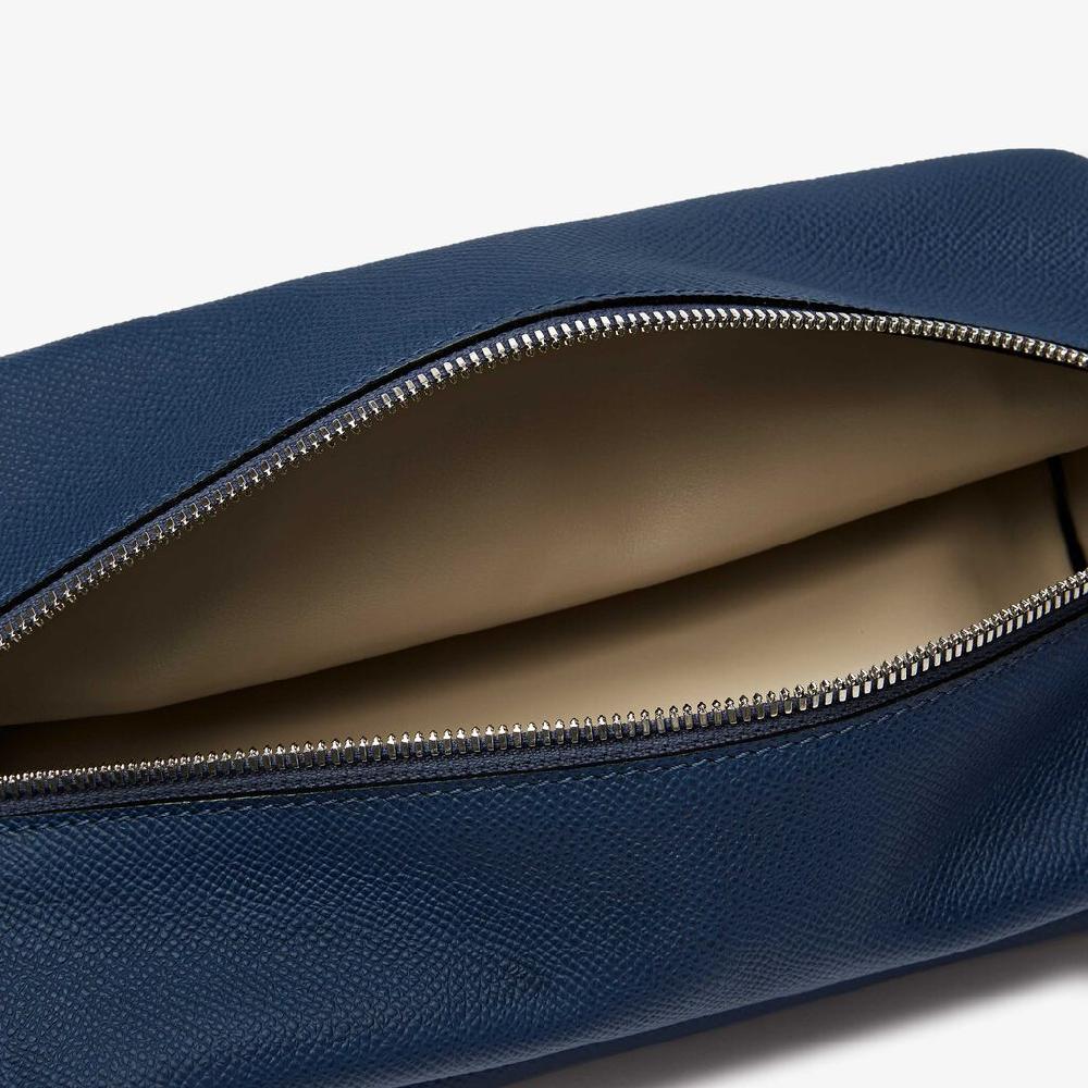 Valextra Borsa a tracolla da Donna di Lusso in Pelle Blu Zaffiro | Valextra Shopping Online