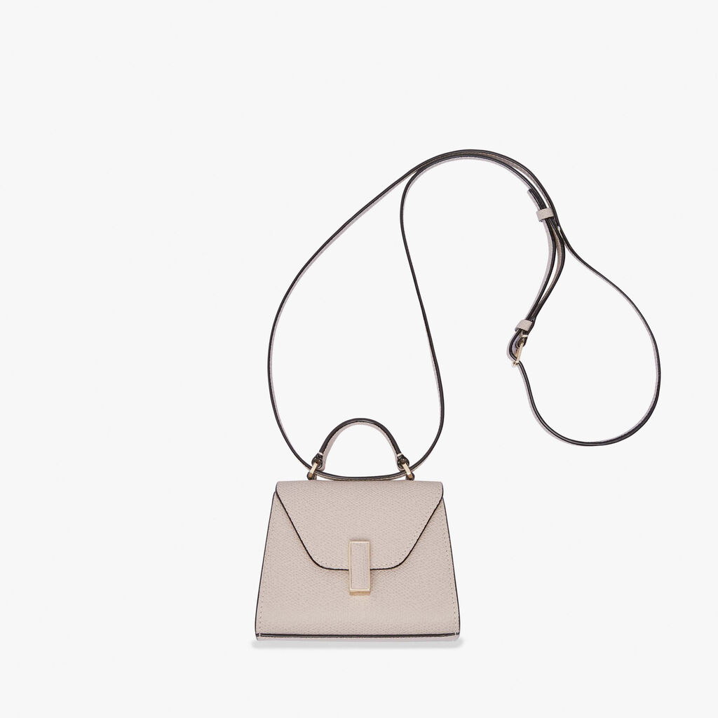 Valextra Borsa da cintura in pelle beige con tracolla | Valextra Iside Nuova