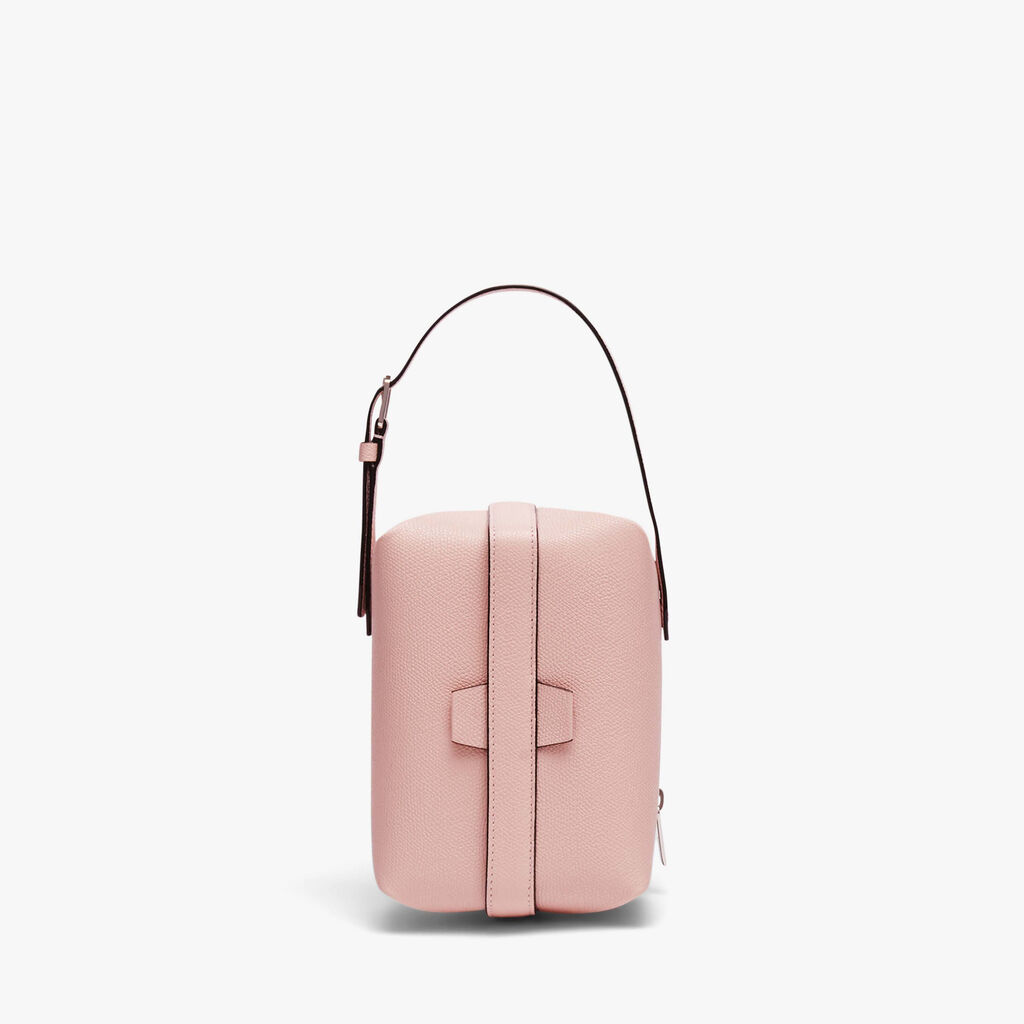 Valextra Borsa a tracolla Mini in Pelle Rosa | Valextra Tric Trac Italia