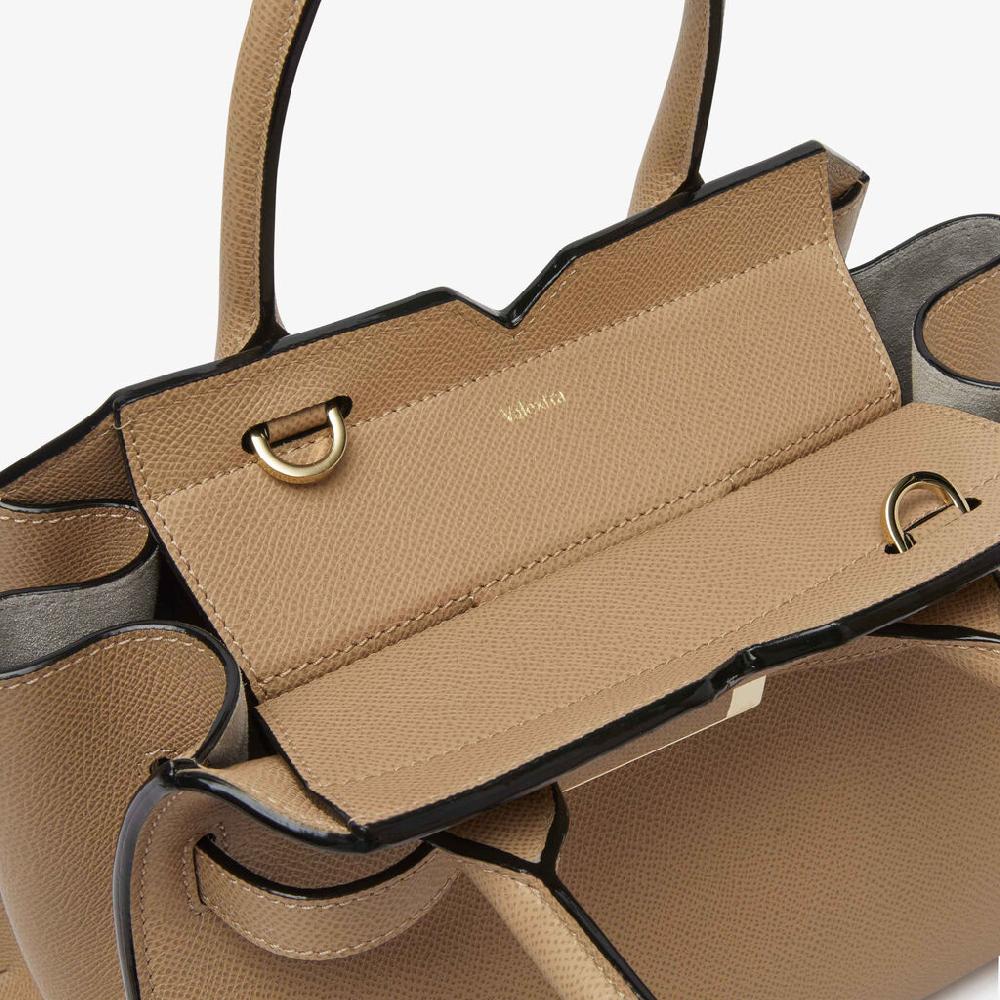 Valextra Borsa a mano da Donna in Pelle Beige di Lusso | Valextra Offerte