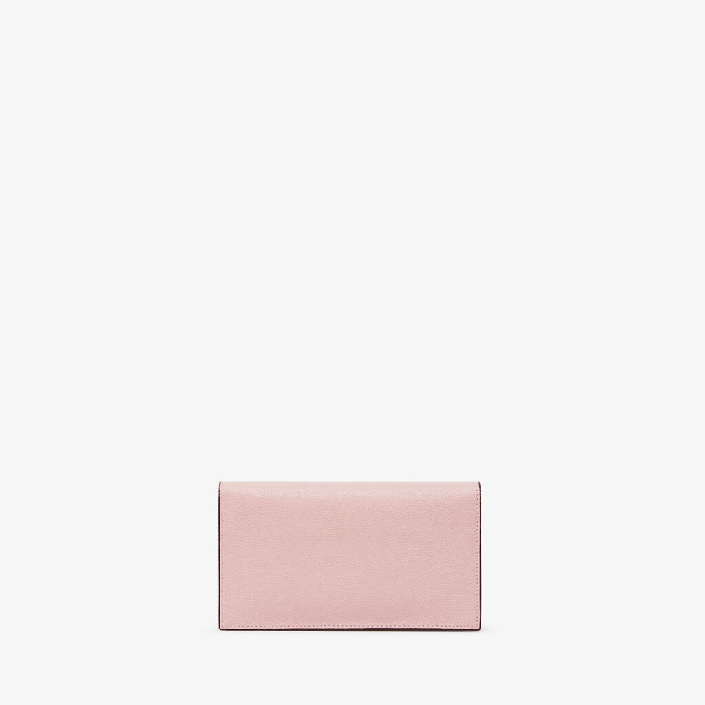 Valextra Portafoglio versatile grande in Pelle Rosa | Valextra Brera Pezzi Unici