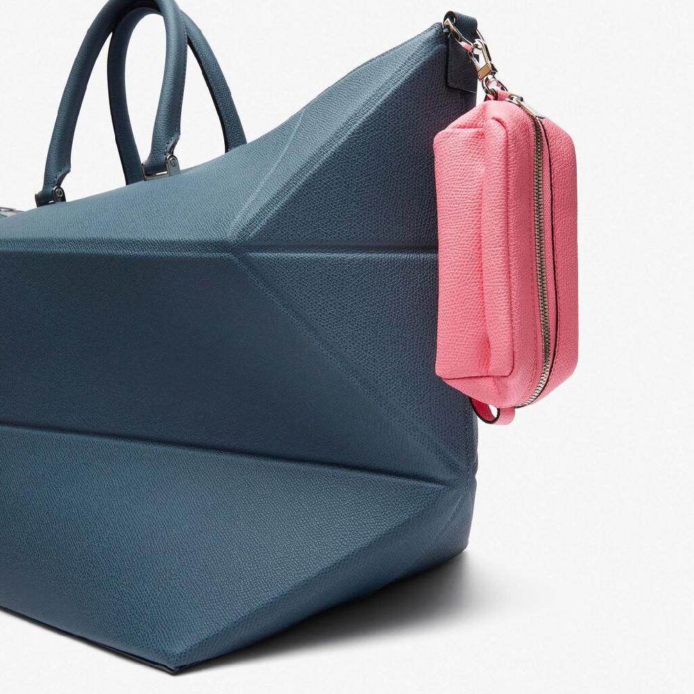 Valextra Micro beauty-case/Micro bag in Pelle Rosa | Valextra Saldi