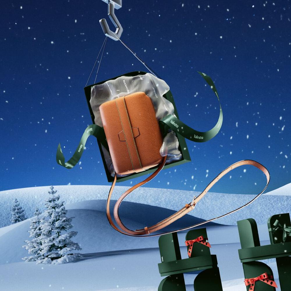 Valextra Borsa a mano Mini in Pelle Marrone | Valextra Tric Trac Hotsell