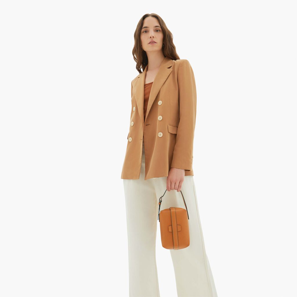 Valextra Borsa a mano Mini in Pelle Marrone | Valextra Tric Trac Hotsell