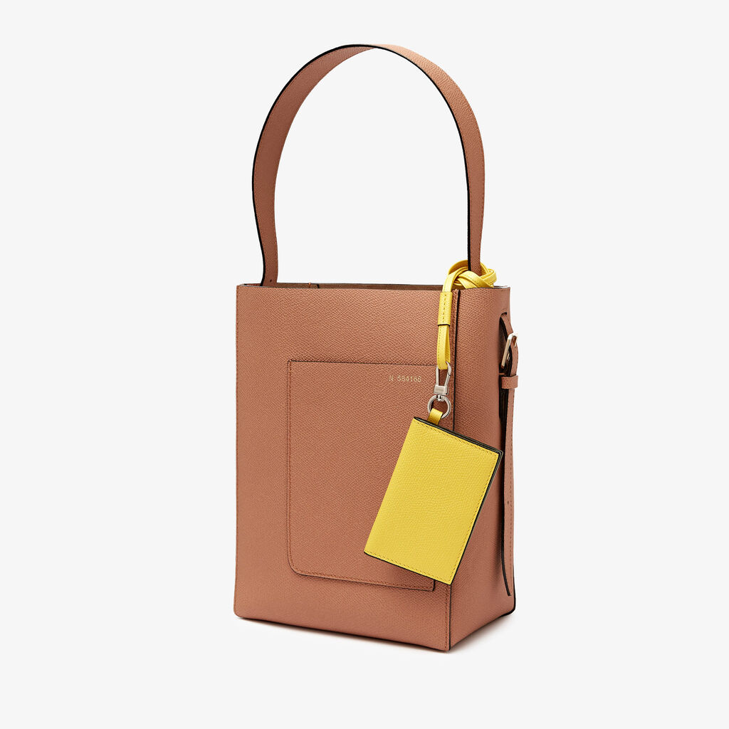 Valextra Porta carte con laccio da Donna in Pelle Gialla | Valextra Vendite Flash