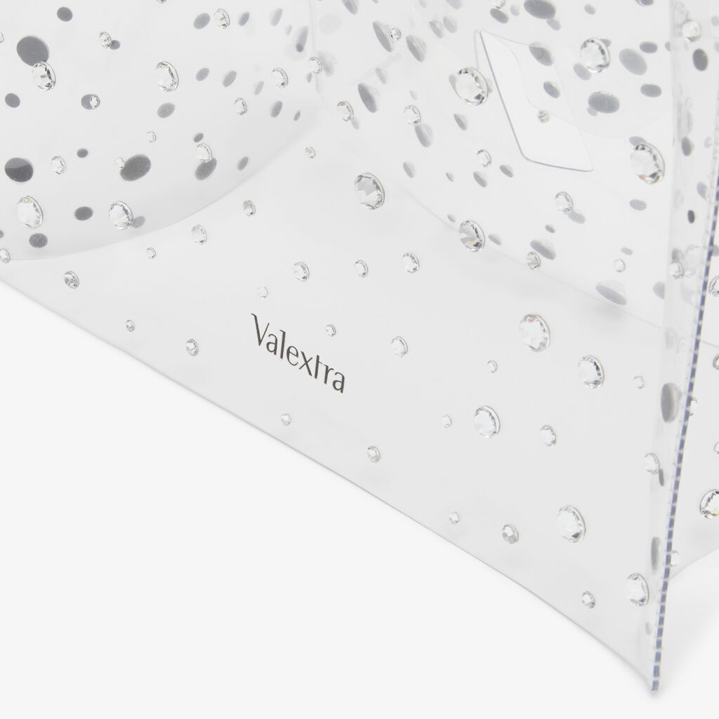 Valextra Impermeabile borsa Donna Trasparente e Argento | Valextra Iside Sottocosto