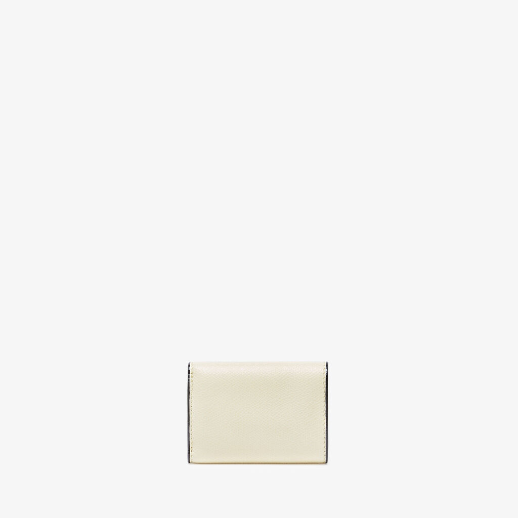 Valextra Portafoglio compatto Bifold in Pelle Bianca | Valextra Qualità