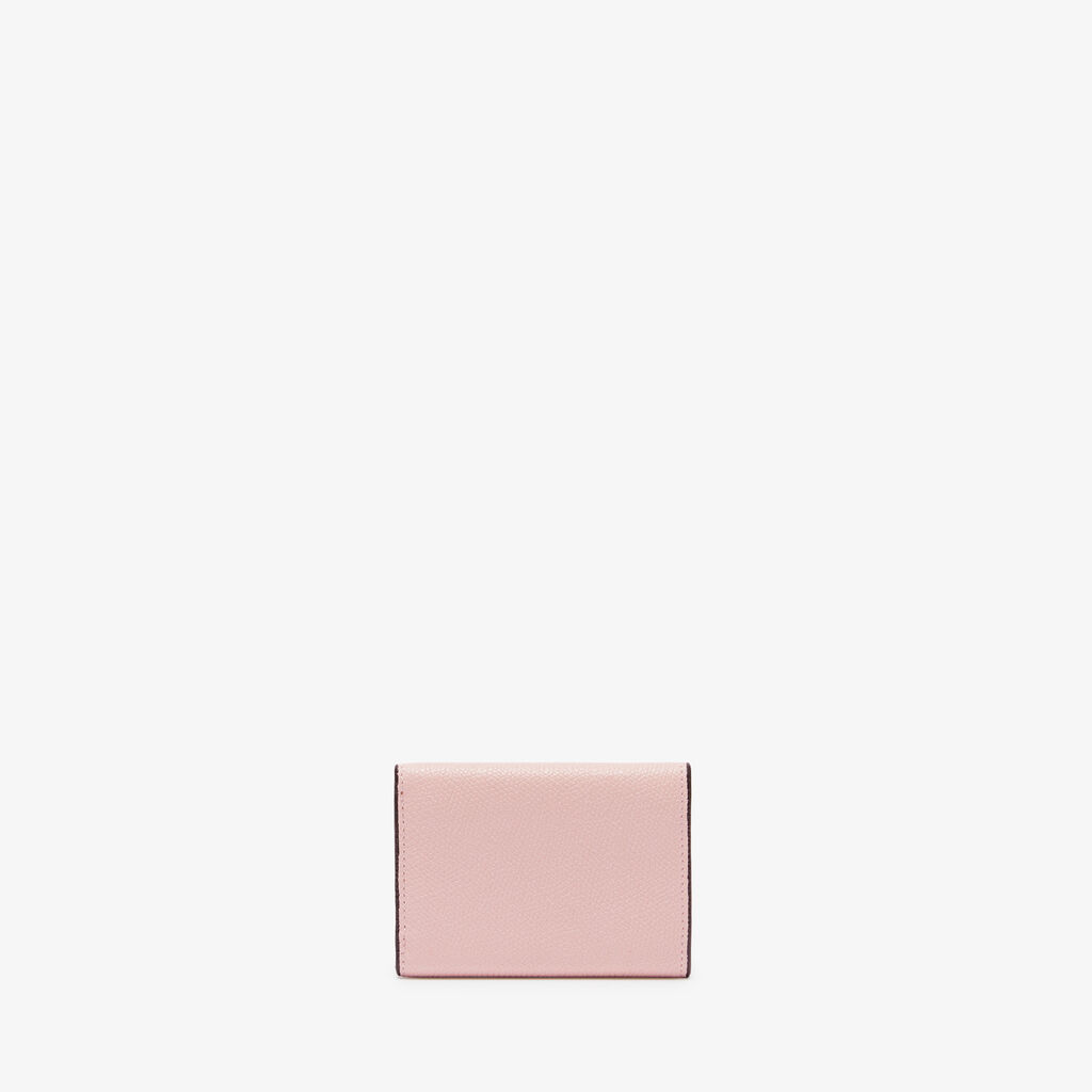 Valextra Portafoglio piccolo con portamonete in Pelle Rosa | Valextra Spedizione Gratuita