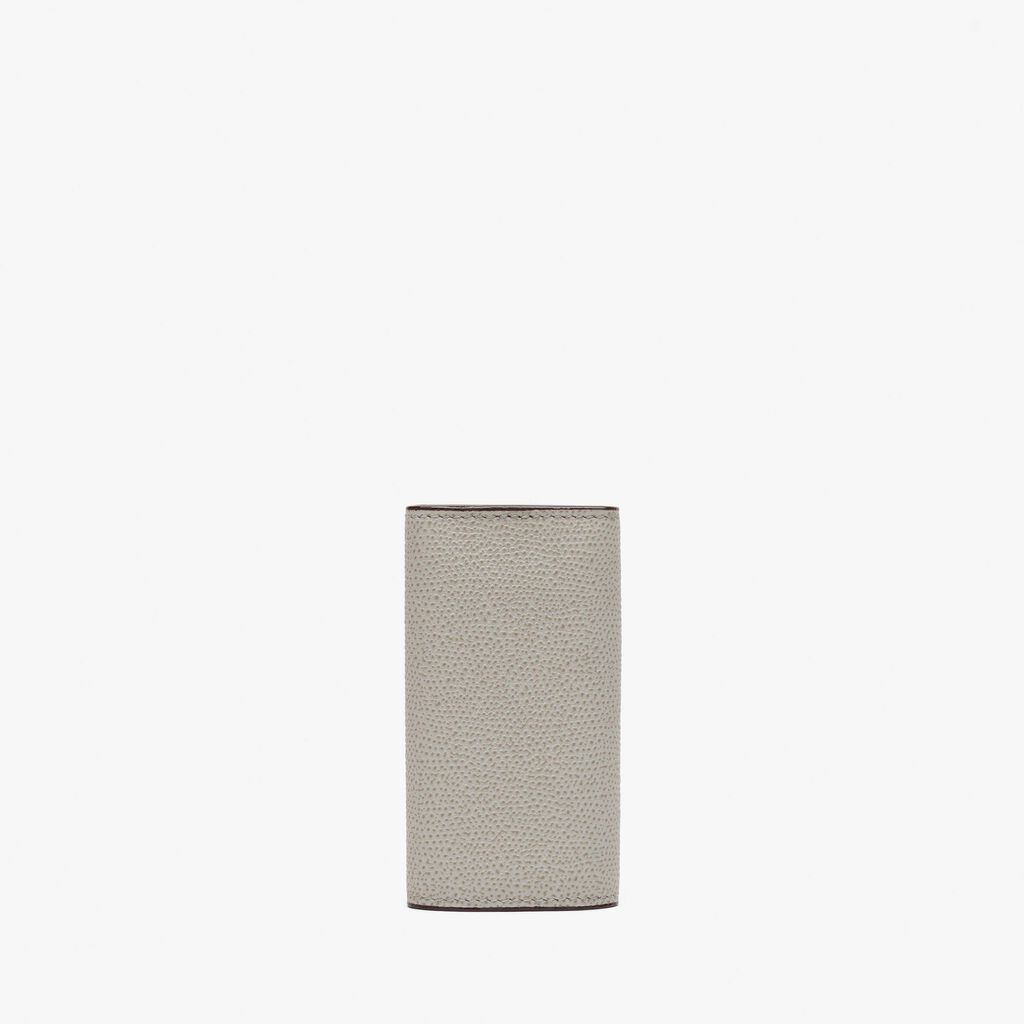 Valextra Portachiavi in Pelle Grigio chiaro | Valextra Pezzi Unici