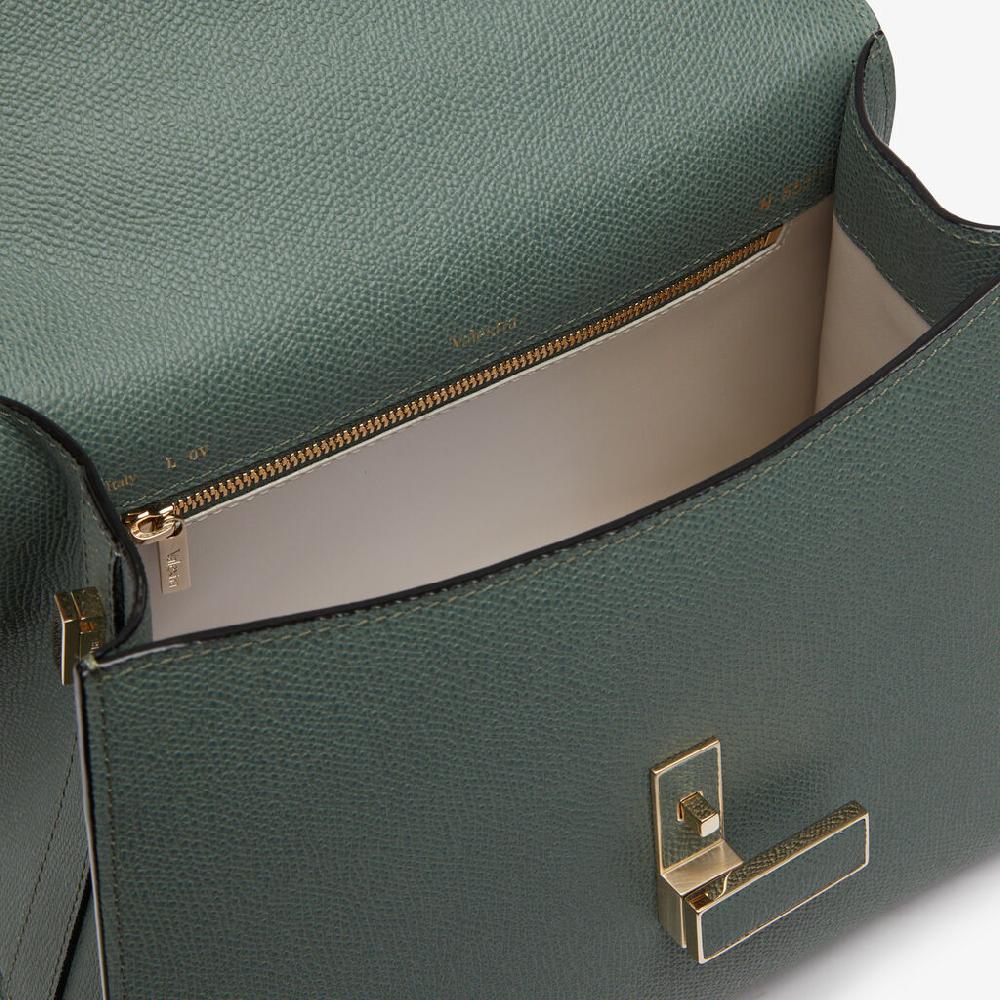 Valextra Borsa a mano da Donna in Pelle Verde di Lusso | Valextra Iside Acquista Ora