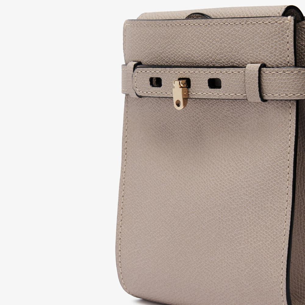 Valextra Borsa piccola da Donna in Pelle Rosa Nude | Valextra Brera Convenienza